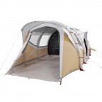 Палатка надувная для кемпинга Quechua Air Second 6.3 Fresh & Black