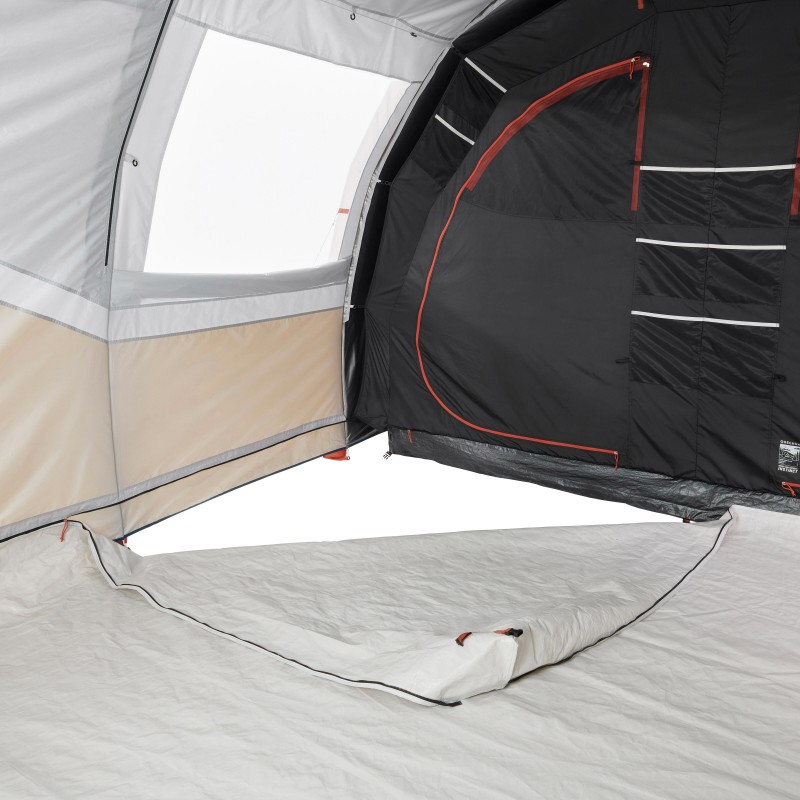Палатка надувная Quechua Air Second 6.3 Fresh & Black