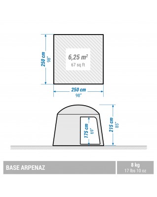 Шатер Quechua  Arpenaz BASE на 6 человек