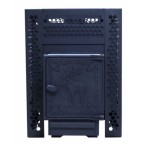 Печь банная ComfortProm Сталь 8 мм Стандарт чугунная дверь