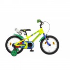 Велосипед POLAR JUNIOR 14 Дино зеленый