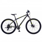 Велосипед POLAR MIRAGE SPORT (черный-серый-флуоресцентный желтый) размер L
