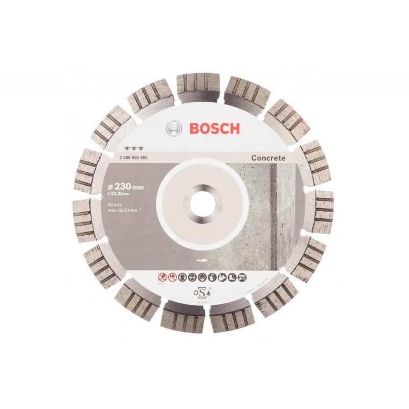 Диск алмазный Best for Concrete BOSCH 230х22.23 мм