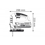 Лобзик электрический BOSCH GST 8000 E