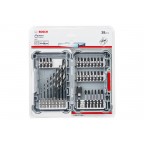 Набор ударных бит и сверл по металлу Impact Control (кейс L) BOSCH 35 предметов