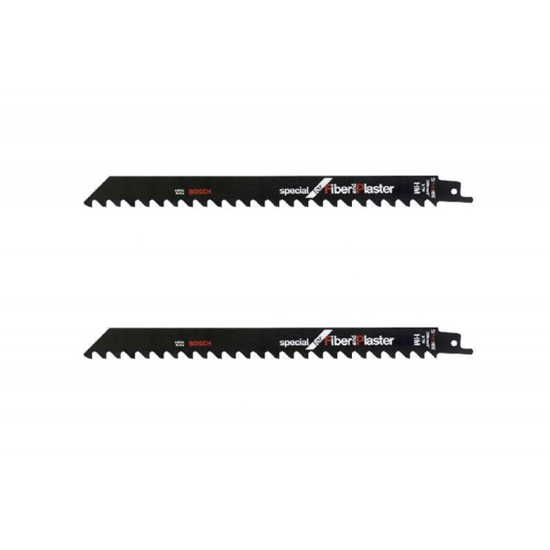 Полотно пильное по бетону 2 шт S 1141 HM BOSCH 225х19х1,25 мм