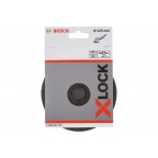 Тарелка опорная на липучке с держателем в центре X-LOCK BOSCH 125мм
