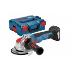 Угловая шлифмашина аккумуляторная BOSCH GWX 18V-10C  Solo без АКБ и ЗУ (L-BOXX)