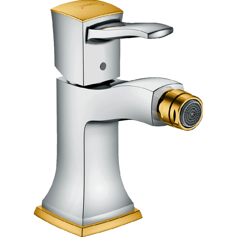 Смеситель для биде однорычажный, с гарнитуром Hansgrohe Metropol Classic, 31320090