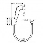 Смеситель скрытого монтажа Hansgrohe Set Logis G