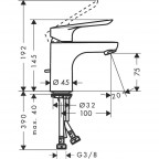 Комплект смесителей Hansgrohe Logis E, SetLogisE70A