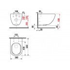 Унитаз подвесной Jika MIO Rimless, 8207140000001