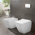 Унитаз подвесной Villeroy&Boch O'Novo, 5660H1 + 922461 + 92249061