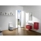 Унитаз Roca Meridian-N Compacto, 342248000 + 341242000 + 8012AB004