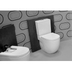 Унитаз Roca Meridian-N Compacto, 342248000 + 341242000 + 8012AB004