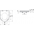 Сиденье с крышкой Laufen Pro Universal, 8939590000001