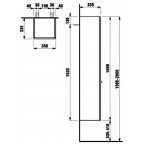 Шкаф-пенал Laufen Case, 4020210754751