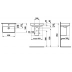 Мини-раковина Laufen Pro S, 8159610001041