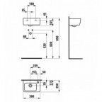 Мини-раковина Laufen Pro, 8169550001061