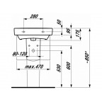 Раковина Laufen Pro S, 8189580001041