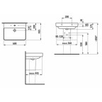 Раковина Laufen Pro S, 8109630001041