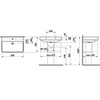 Раковина Laufen Pro S, 8109640001041