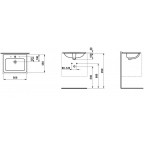 Раковина Laufen Pro, 8139610001041