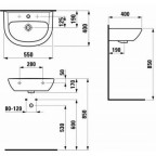 Раковина Laufen Pro, 8149510001041