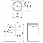 Раковина Laufen Pro, 8189610001091