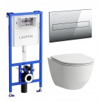 Унитаз с инсталляцией Laufen Pack Pro Rimless, 869966000000R