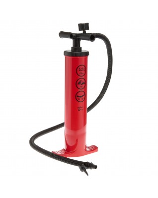 Насос ручной Quechua  5,2 l / 7 PSI красный, с манометром