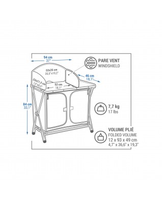 Кухня Quechua Базовая версия 