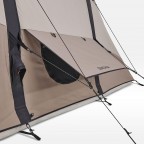 Палатка надувная Quechua AirSeconds 4.2 Polycotton Fresh&Black