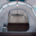 Палатка надувная Quechua Air Seconds 4.1 (серая с синим)