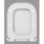 Сиденье с крышкой Roca Gap Slim, 801472001