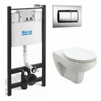 Инсталляция с подвесным унитазом Roca Victoria Pack, 893100000
