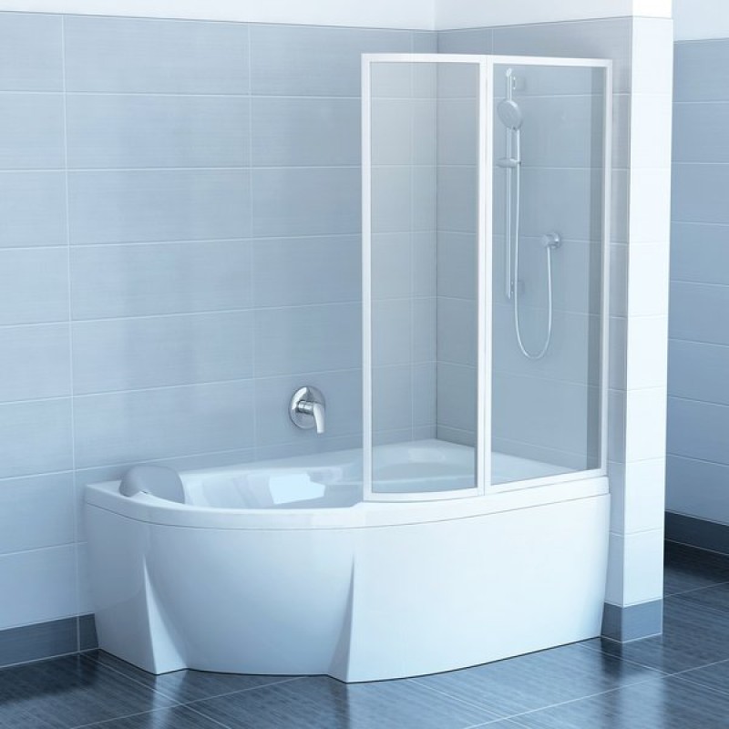 Шторка для ванны Ravak Rosa VSK2 150 L, 76L80100Z1
