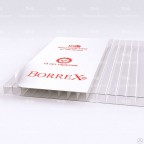 Сотовый поликарбонат Borrex 10мм 2,1х6м прозрачный