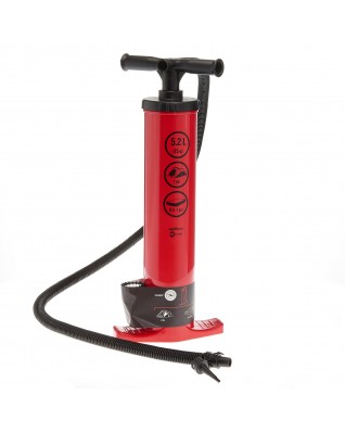 Насос ручной Quechua  5,2 l / 7 PSI красный, с манометром