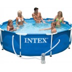 Каркасный бассейн Intex Metal Frame 305х76