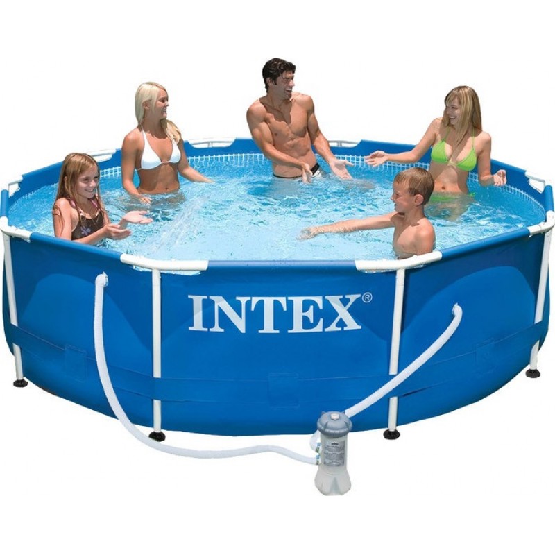 Каркасный бассейн Intex Metal Frame 305х76
