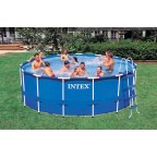 Каркасный бассейн Intex Metal Frame 457х122