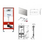 Инсталляция для унитаза TECEbase Kit 9.300.434